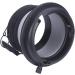 NiceFoto SN-27 Profoto to Bowens Mount Speedring Adapter for Profoto B10 A1 Studio Flash - Buy Online on SooperMarket.com
