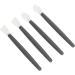 Reusable Swabs Durable Flexible 4 Pieces Silicone Makeup Brush Multipurpose Waterproof Compact for Lip Makeup - Buy Online on SooperMarket.com