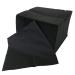 Sellaviva Cocktail napkiettes black - 1/4 fold 24x24 2 -layer - pulp one -way napkin - color: black plain color - coasters for drinks or for BBQ celebration party - 100 pieces