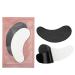 100 Pairs Set Under Eye Pads Disposable Eye Gel Patches for Eyelash Extensions Tool Kit  Pink Bag/Black Film Pink/Black