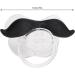 Cute Lip-Beard Pacifier | Eco-Friendly Silicone | Mini Wearable & Ergonomic Design | 7 Men Insulation Case - Buy Online on SooperMarket.com