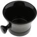 Black Ceramics Men Shaving Mug Bowl | Premium Barber Beard Shaving Brush Soap Cup - Buy Online on SooperMarket.com