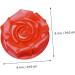 HOMSFOU 3pcs Rose Cake Mold Silicone Flower Cake Pan Homemade Soap Molds Birthday Cake Mold Silicone Muffin Cup Silicone Pie Baking Pan Baking Tiramisu Pan Mini Bread Pan Silica Gel 24X24X5CMx3pcs - Buy Online on SooperMarket.com