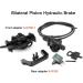 Bibike Tektro eBike Hydraulic Disc Brake with Induction Control System & 2 Rotors - 180mm Front, 180mm Rear - Buy Online on SooperMarket.com