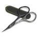 GERMANIKURE Tower Point Cuticle Scissors - Self-Sharpening FINOX22 Titanium Coated Stainless Steel Professional Manicure Tools in Leather Case - Ethically Made in Solingen Germany - 2705 Self Sharpening Tower Point Scissors
