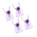 STOBAZA Candy Pouches 12pcs s Candy Bags Clear Bags for Clear Goodie Bags Drawstring Bag Bag Bow Tie