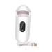 Folpus Electric Heated Eyelash Curler Lash Curler with 3 Temperature Settings Makeup Tool Handheld Heater Rechargeable for Travel