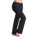 Motionwear Girls 7152-parent Jazz Pants with Low Waist Bootcut Black S