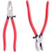 Swpeet Heavy Duty Key Fob Pliers Tool with Glass Running Pliers - Curved Jaws for Stained Glass Work - Rubber Tips for Key Fob Hardware Install - 1Pcs - Buy Online on SooperMarket.com