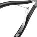 Professional Cuticle Nipper & Pusher - Stainless Steel Cuticle Remover Tool for Manicure & Pedicure (Black) - International Shipping Available - Buy Online on SooperMarket.com