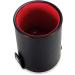 Cooyeah Red Pu Leather Dice Cup Set with 5 Standard Dices for Yahtzee, Farkle, Backgammon - Bar Party Craps Game - 1 Pack - Buy Online on SooperMarket.com