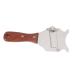 Topyond truffle grater razor stainless steel chocolate cheese razor grater curly winder with ergonomic wooden handle for chocolate and cheese frames