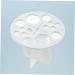 Angoily Brush Drying Holder | Makeup Organizer & Storage Rack | White Cosmetic Brush Dryer for Optimal Drying - Buy Online on SooperMarket.com