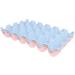 Mikikit Fridge Egg Holder 2pcs Egg Container Egg Holder for Fridge Eggs Deviled Egg Plates Refrigerator Egg Holder Thicken - Buy Online on SooperMarket.com