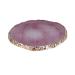 KALLORY Makeup Pallet Round Tray Nail Painting Tray Manicure Resin Palette Gel Finished Nail Art Nail Polish Medium Purple