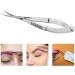 Micro Scissors Stainless Steel for Face Hair & Eyelashes | Curved Grafting Tool - Best International Shipping - Buy Online on SooperMarket.com