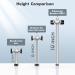 Taller Digital Microscope Bracket for Elikliv EDM202/201/9/4S - Enhance Your View - Buy Online on SooperMarket.com