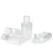 HULISEN 24 Pack 2 oz Clear Empty Hand Sanitizer Bottles | Travel Size Containers with Flip Cap | Refillable for Hand Sanitizer - Baby Shower Favor | Not for High Viscosity Liquids - Buy Online on SooperMarket.com