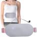 Electrically Heated Waist Belt | Graphene Infrared Heating | 3 Temperature Levels | Abdominal & Uterine Relief | Skin-Friendly Fabric (Gray) - Buy Online on SooperMarket.com