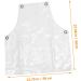 BELLIFFY Barber Apron Hair Apron Stylist Apron Hair Cutting Apron Clear Aprons for Hair Stylist Apron for Hair Stylist Salon Aprons for Hair Stylist Hairdresser Apron Adjustable Apron - Buy Online on SooperMarket.com