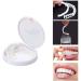 5 Pieces Snap-In Veneers Teeth - Comfortable Flexible Dentures for a Beautiful Smile - Buy Online on SooperMarket.com