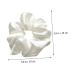 Wooneky 5pcs Bridesmaid Hair Accessories - Satin Elastic Hair Bands and Scrunchies Set in White - Wedding and Girls Hair Wrap - Buy Online on SooperMarket.com
