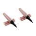 NOLITOY 2pcs Eyeliner Lash Glue Pen Liquid Liner Black Eye Liner Pencils Eye Liners Formula Make up Kit Miss