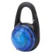Dog light pendants LED light Luminaire trailer keychain warning light clips LED flashing light Safety trailers for dogs for camping hiking (blue)