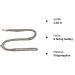 Dogeline Double Leash Practice Line for Medium Dogs Up to 45 kg - 39 Colors 2.40m Durable & Stable - Buy Online on SooperMarket.com