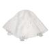 1pc Milk Hood Cow Breast Cover Calf Weaner Cattle Weaner Farm Supplies Cow Breast Protector Cow Breastfeeding Stop Tool Calf Weaning Tool Animal Husbandry Equipment Cow Supply White