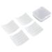 Eyelashes Adhesive Strips Self Sticking Lashes Strips Glue Skin Friendly Quick Stick 8 Sheets for Make Up Supplies (Black)