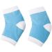 minkissy Socks Moisturizing Heel Socks for Cracked Heels Blue Open Toe spa Gel Socks for Lotion Overnight toeless spa Socks Vented Heel Socks Foot Cover Men and Women Protector Spa - Buy Online on SooperMarket.com