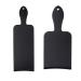 F Fityle 2 pieces of highlighting paddle hair dye tinting plate black hair color board for balayage highlights professional tinting hair styling tray for f