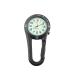 ZOVEDAIUG Clip on Digital Carabiner Watch Backpack Fob Belt Waterproof and Shockproof Pocket Clip-on Quartz Watch Glow in The Dark with Alarm Clock Date Week for Outdoor Sports Black