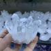 Room Decoration 1pcs Natural Crystal Cluster Raw Quartz White Stones Crystal Point Specimen Home Decoration Raw Crystals NaturalReiki Decoration (Size : 200-300g)