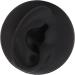 Artificial Black Left Ear Display Model | Professional Soft Teaching Tool with Round Base - Buy Online on SooperMarket.com