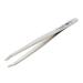 REMOS eyebrow tweezers with round tip made of stainless steel 9.5 cm