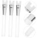 PLAFOPE 4pcs Nose Shadow Highlighter Brush Do Not Eat Powder Nose Shadow Brush Miss White Aluminum Tube - Buy Online on SooperMarket.com