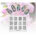 Alexnailart Nail Art Stamping Plate Natural Flower Branches Template Image Plate Nail Art Tools (FL031) - Buy Online on SooperMarket.com