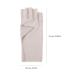 Beavorty 2 Pairs Uv Protection Gloves Anti Uv Gloves Gel Manicure Gloves Fingerless Gloves for Women Grey Beige - Buy Online on SooperMarket.com