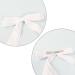 2 Pack Hair Bows for Women White Bow Hair Clips French Barrette with Long Silky Satin Hair Ribbons for Women Girls(White Pink) - Buy Online on SooperMarket.com