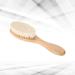 Buy NOLITOY Mustache Brush & Beard Straightening Comb - Wooden Facial Cleansing Brush for Men | Anti-static 15x4x2 CM - Buy Online on SooperMarket.com