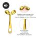 Winyoung Gold Metal Face Roller & Gua Sha Massage Set for Face, Neck, Eyes & Body - Facial Skin Care Tool for Eye Treatment - Buy Online on SooperMarket.com