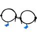 Bestvisse Set of 2 Luminous Butterfly Charm Bracelets Glow In The Dark Wristchains Magnetic Couple Jewelry for Men and Women - Buy Online on SooperMarket.com