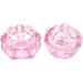 Octagonal Dappen Dish Cup Crystal Glass Glassware Tool for Nail Art Manicure Care Dappen Dish Cup PINK - Buy Online on SooperMarket.com