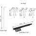 JIAHAO 2 x Sound Tubes + 6 x Ear Plugs/Pieces/Domes + 3in1 Hearing Aids Cleaning Tool - Buy Online on SooperMarket.com