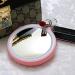 5200MAh Portable Mini Mobile Power Portable Mirror Wireless USB Charging with LED Lighting Mini Vanity Mirror Travel Sensing Lighting-Pink - Buy Online on SooperMarket.com