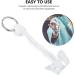 Spine Keychain - White Spine Skeleton Model Keyring | Unique Decor & Miniature Spine Gift - Buy Online on SooperMarket.com