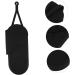 PLAFOPE Curling Iron Storage Bag Reusable Curling Iron Bag Curling Iron Carrier Storage Bag for Travel Curling Iron Storage Organizer Silicone Curling Iron Bag Portable Curling Iron Bag 29.50X13.50X2.00CM Black - Buy Online on SooperMarket.com