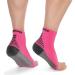 Rymora Plantar Fasciitis Support Socks -Large Arch Heel and Ankle Compression Socks -Flexible Foot Support Socks for Men and Women -Pink Pink (One Pair) Large: 25-29cm arch circumference